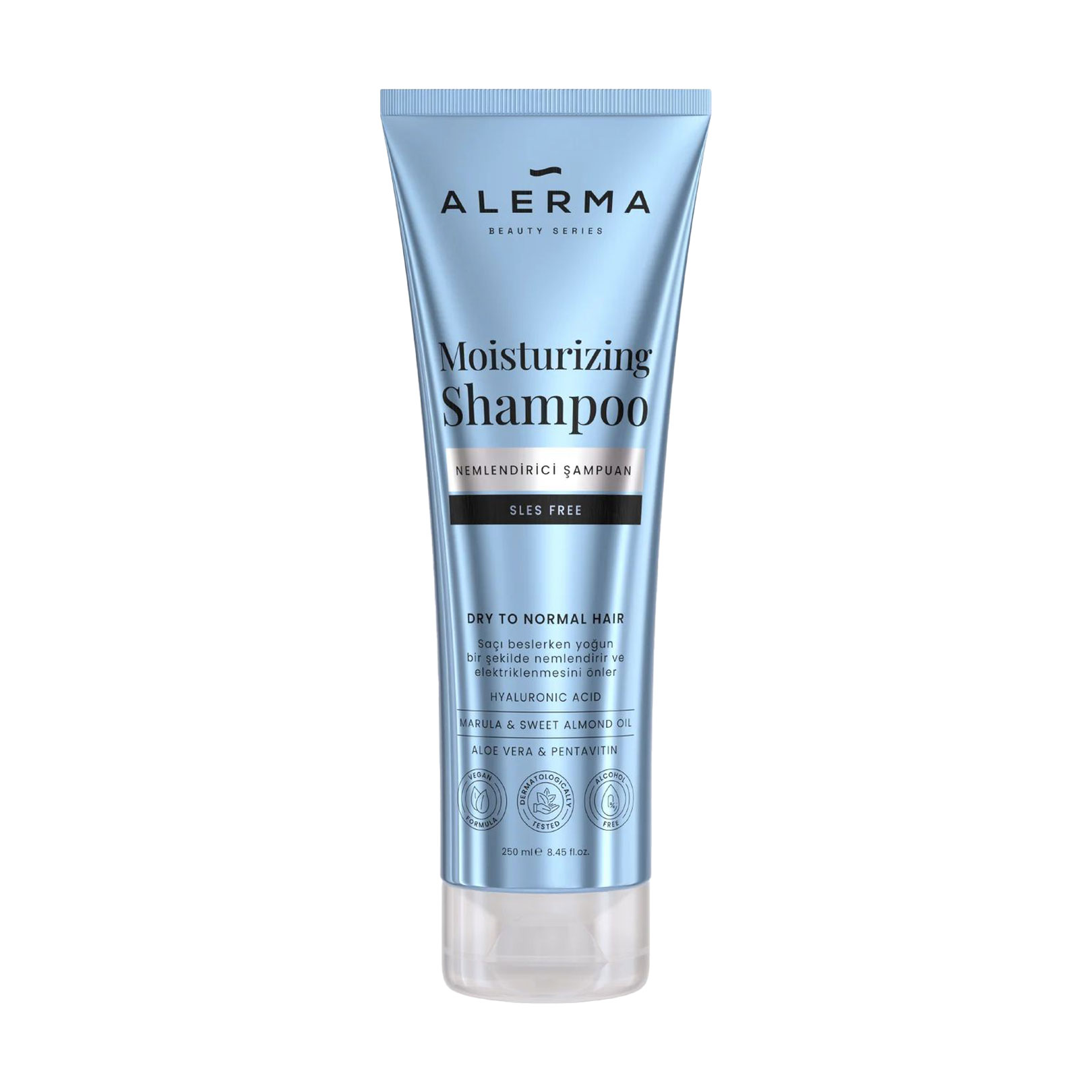 Зволожувальний шампунь Alerma Moisturising Shampoo для сухого та нормального волосся, 250 мл